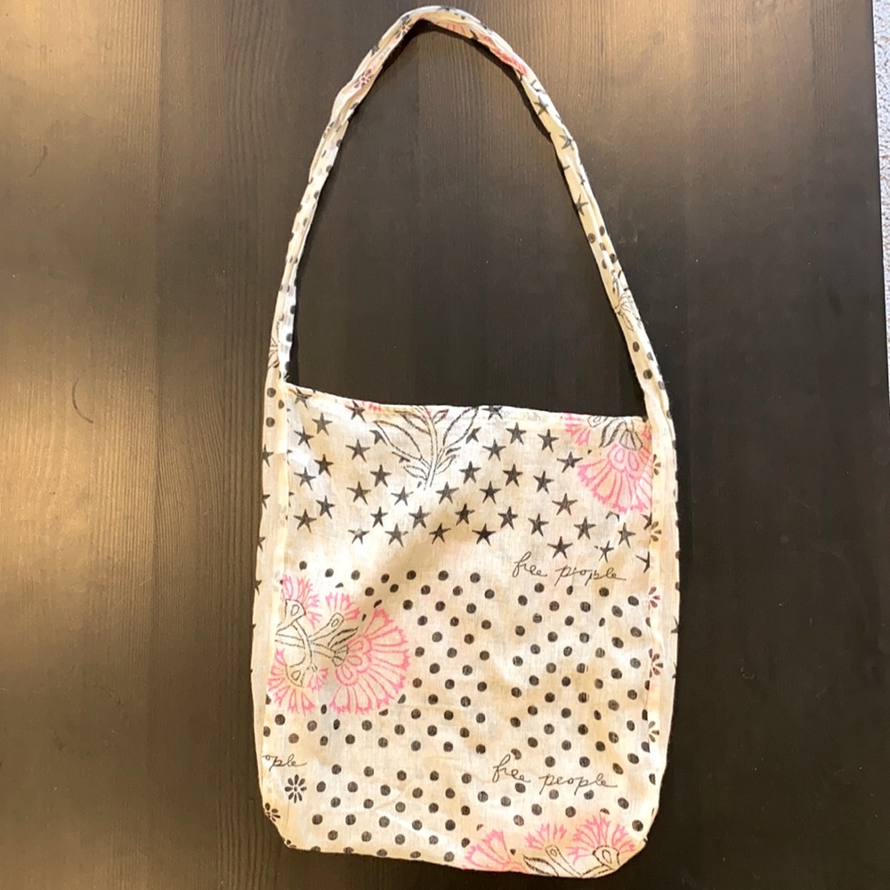 Free People Reusable Shopping Bag Tote